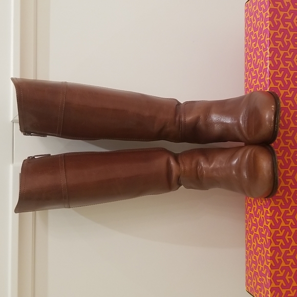 Tory Burch Riding Boots - Size 5.5 / 6 - Picture 4 of 8
